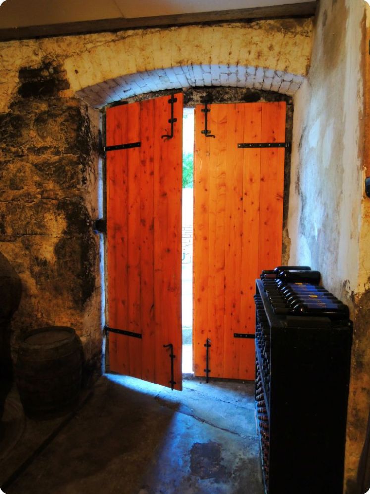 Beautiful door to the cellar