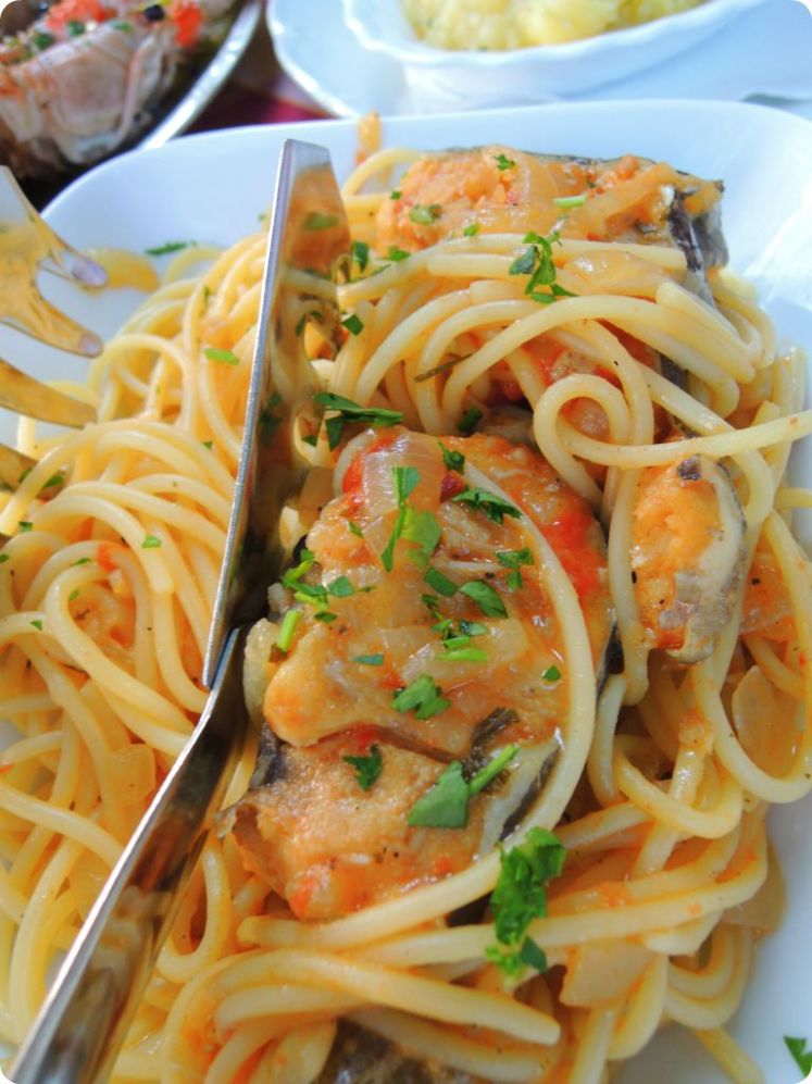 Seafood spaghetti