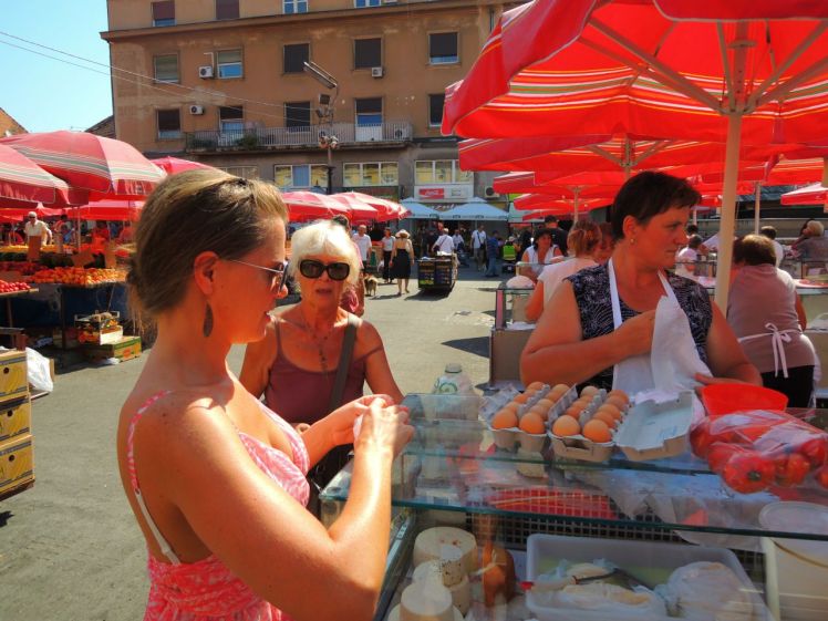 Fresh dairy!  A cheese centered lunch...yum