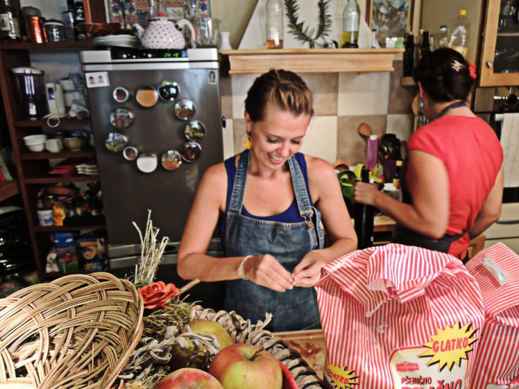 Teamwork in the kitchen!
