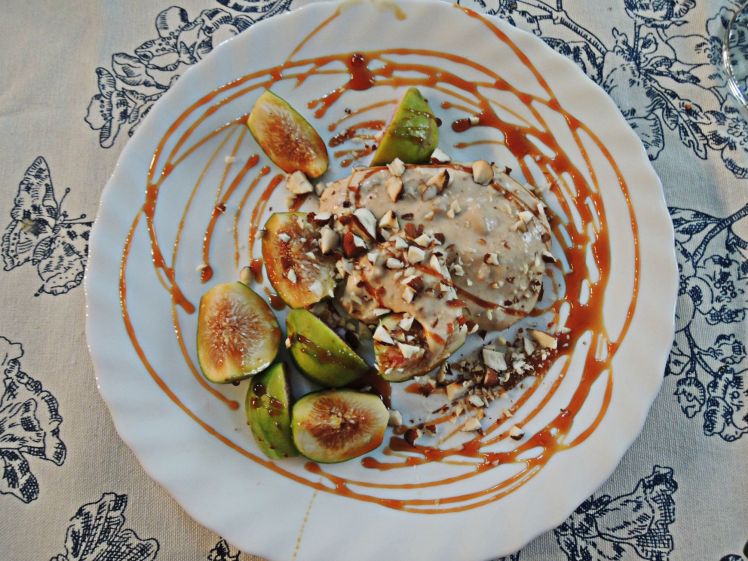 Dessert!  I wish I could remember what was in this - Tatjana whipped it up in seconds flat and it was an delicious and sweet way to end of day of cooking with an very talented and charming woman!