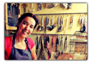 Chef Tatjana Ciciliani in her kitchen 