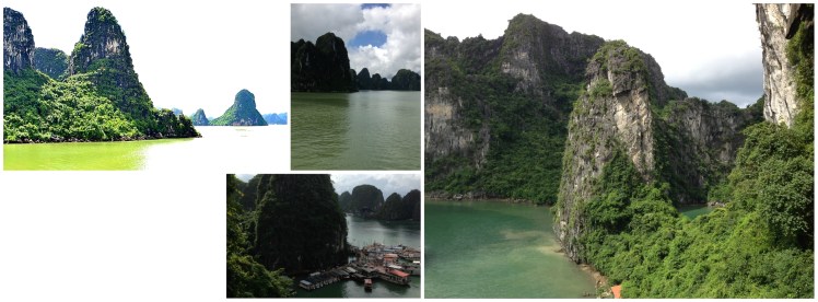 Ha Long Bay - Bay of the Descending Dragon; a UNESCO-declared World Heritage area