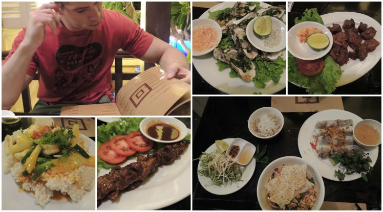 When you encounter a menu the size of a novela, you get one of everything that is most appealing...and if you're indecisive, just order it.